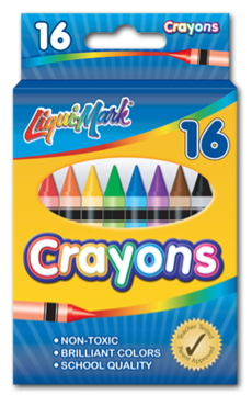 Set of 16 Crayon Box