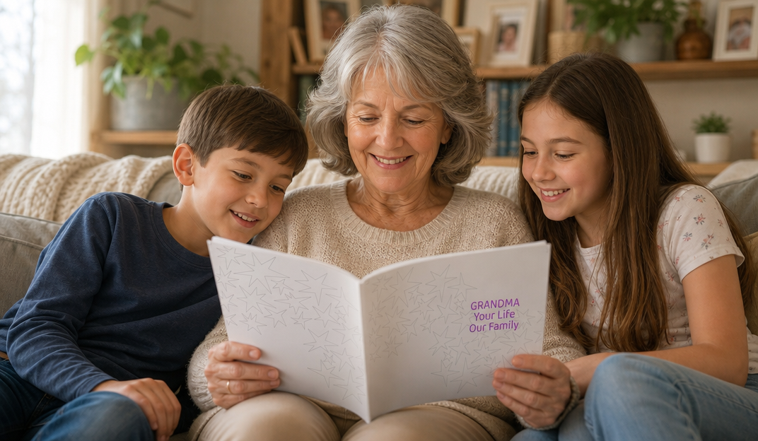 Tell your story — take your pictures and make a beautiful Coloring Book!