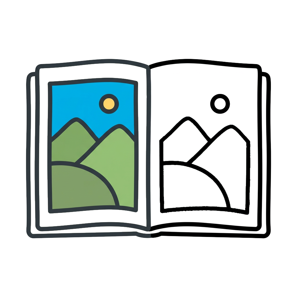 Photo Coloring Book
