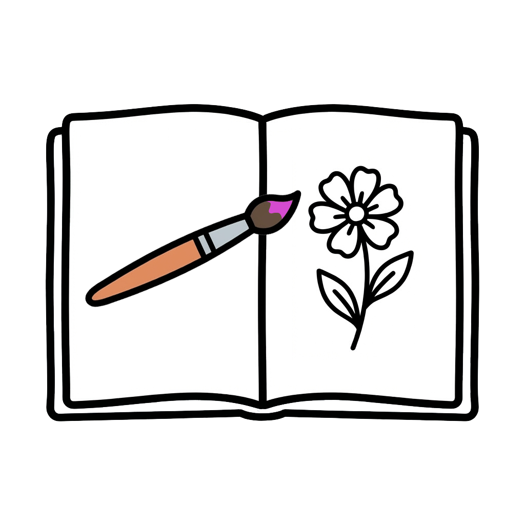 Painting Coloring Book